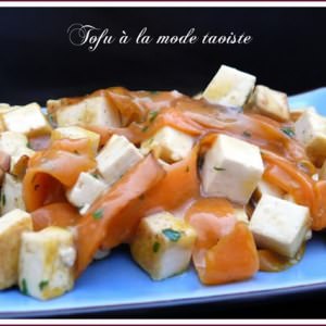 rapide Tofu à la mode Taoïste préparation