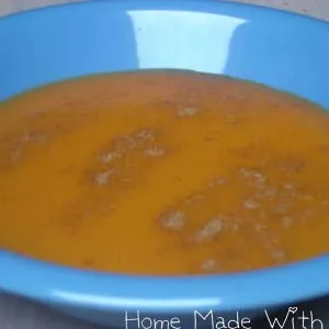 rapide à cuisiner Velouté de carotte préparation