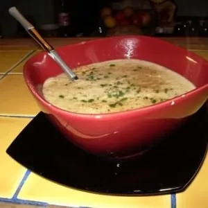 facile à cuisiner Velouté de champignons recette végétarienne