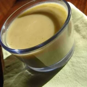 simple à préparer Velouté de courgette au chèvre cuisine végétarienne