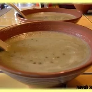 rapide à cuisiner Velouté minute à la courgette, endive, fromage frais &... recette de