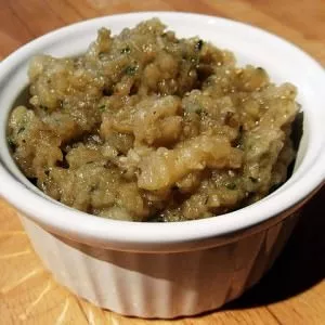 simple à cuisiner Caviar d'aubergine à la Niçoise cuisine végétarienne