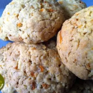 simple à cuisiner Cookies aux flocons d'avoine et aux carottes cuisine végétarienne