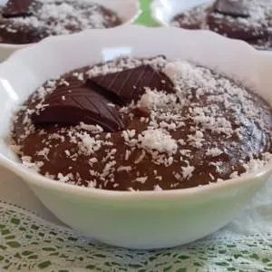 facile à cuisiner Crème chocolat, noix de coco et crème de marrons ( vegan) recette de