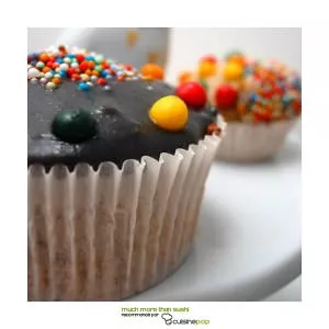 rapide à cuisiner Cupcakes citron et sésame noir cuisiner la recette