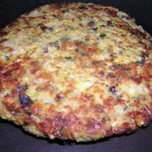 rapide Galettes de flocons de pois chiches cuisine végétarienne