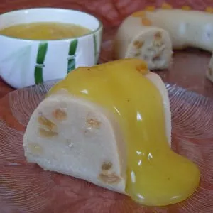 rapide à cuisiner Gâteau de semoule aux raisins secs (Vegan) préparer la recette