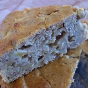 rapide Moelleux pommes noisettes  recette végétarienne