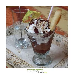 facile à cuisiner Glace chocolat liégeois  préparer la recette
