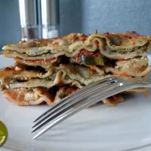 facile à cuisiner Lasagnes au caviar d'aubergines et ricotta préparer la recette