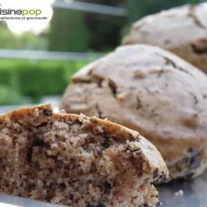 rapide Mini-cakes à la farine de châtaigne et au chocolat (... cuisiner la recette