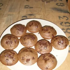 simple à cuisiner Muffin au chocolat et pépites de chocolat Sans Gluten et... préparation