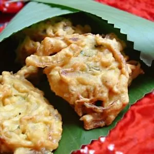simple à préparer Oignons bhaji Beignets d'oignons indiens cuisiner la recette
