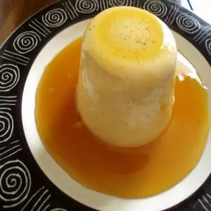 rapide Panna cotta vanille-passion recette végétarienne