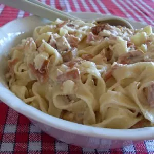 facile Pâtes à la carbonara (Vegan)  préparer la recette