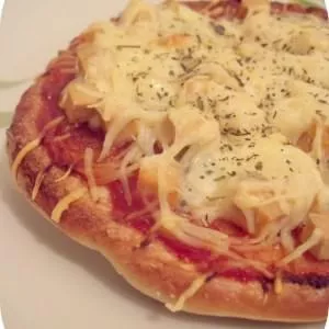 rapide Pizza pita roquefort-tofu cuisine végétarienne