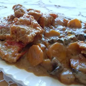 facile Sauté de seitan Marengo  recette de