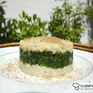 simple à cuisiner Timbale bianco-verde préparer la recette