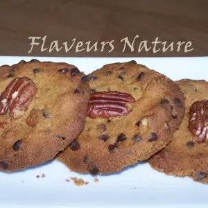 facile à cuisiner Cookies chocolat et noix de pécan recette de