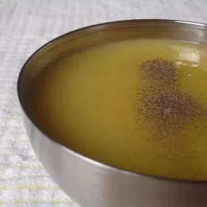 facile à cuisiner Soupe de poireaux recette végétarienne