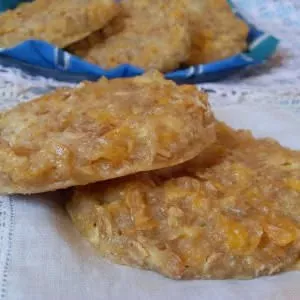 facile Cookies à la pomme et aux flocons de céréales recette de