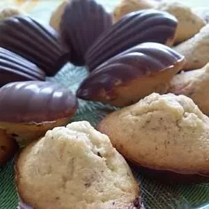 rapide Madeleines coco noisette en coque de chocolat au lait  cuisiner la recette