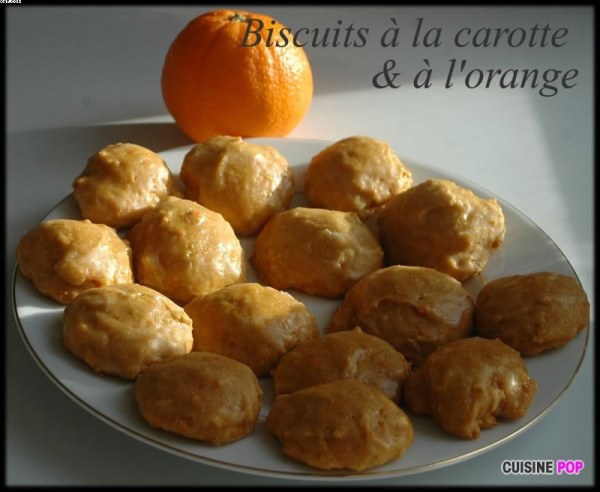 Biscuits à la Carotte & à l'Orange