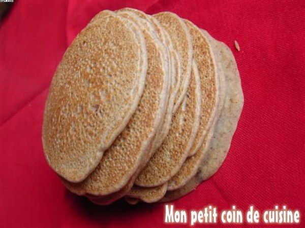 Blinis riz et sarrasin, sans lait