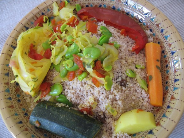 Couscous aux fèves