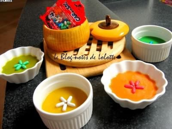 Crème brûlées chocolat blanc et carensac 