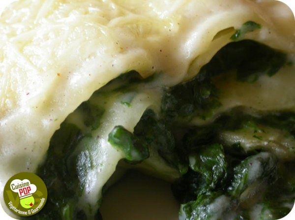 Lasagnes aux épinards