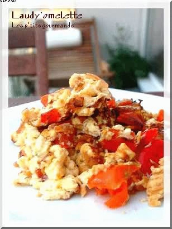 Omelette rouge