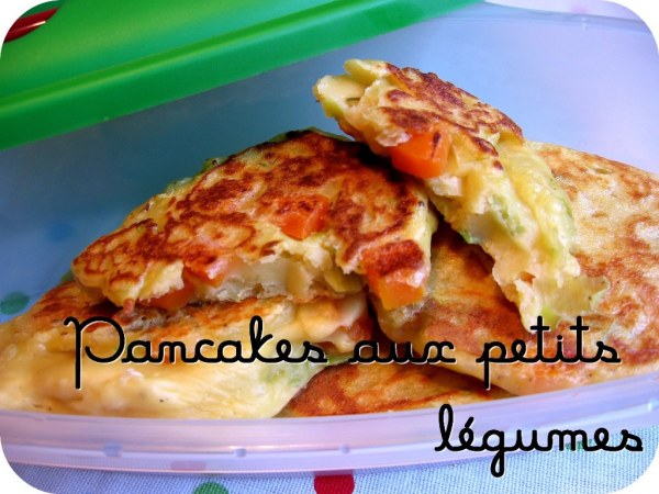 Pancakes aux petits légumes