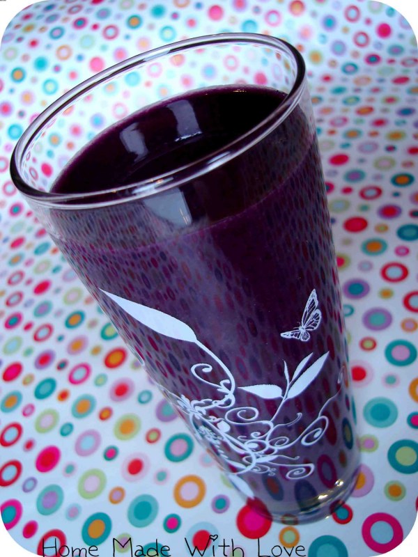 Purple smoothie