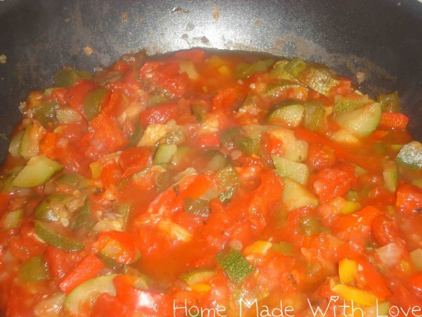 Ratatouille double tomate