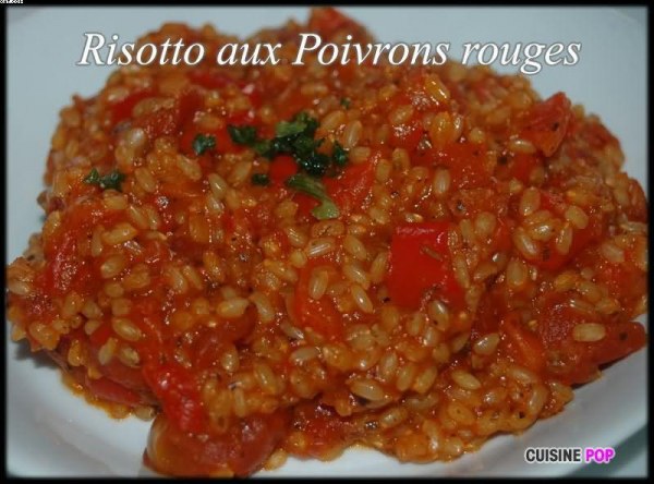 Risotto aux Poivrons rouges