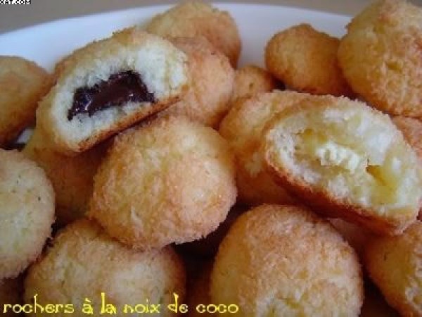 Rochers à la noix de coco surprise
