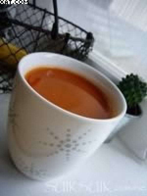 Soupe minute à la tomate