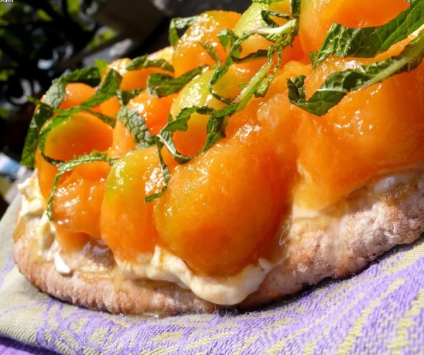 Tartine étonnante au Melon