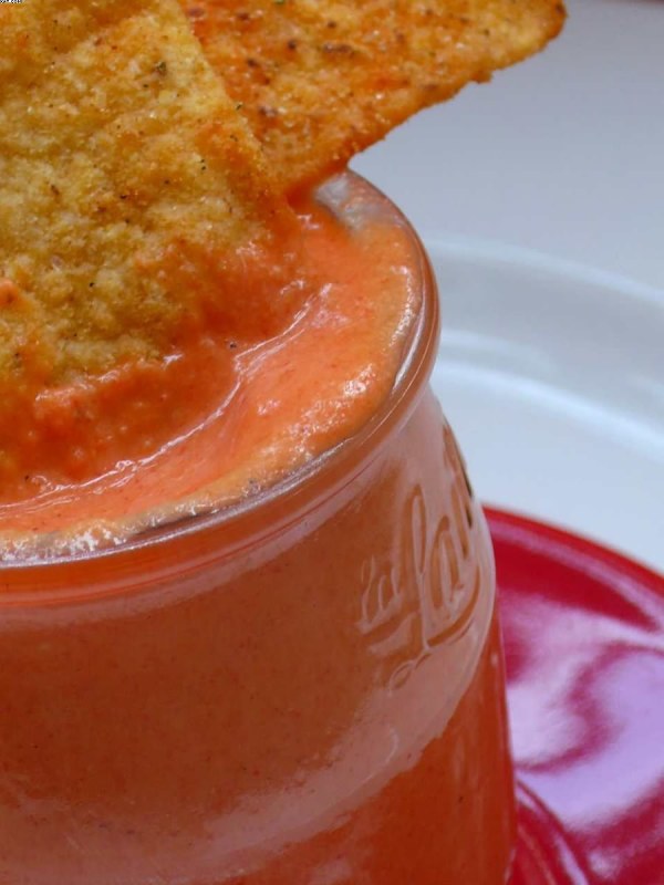 Velouté de poivrons à la Mexicaine