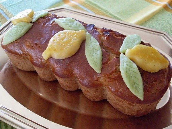 Cake aux citrons confits, amandes (Vegan)