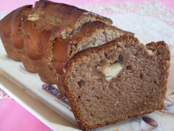 Cake châtaigne et chocolat blanc (Vegan)