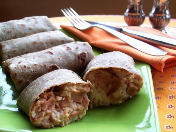 Crêpes jambon fromage 