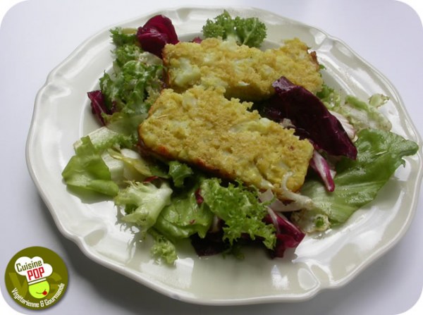 Flan au chou-fleur et quinoa