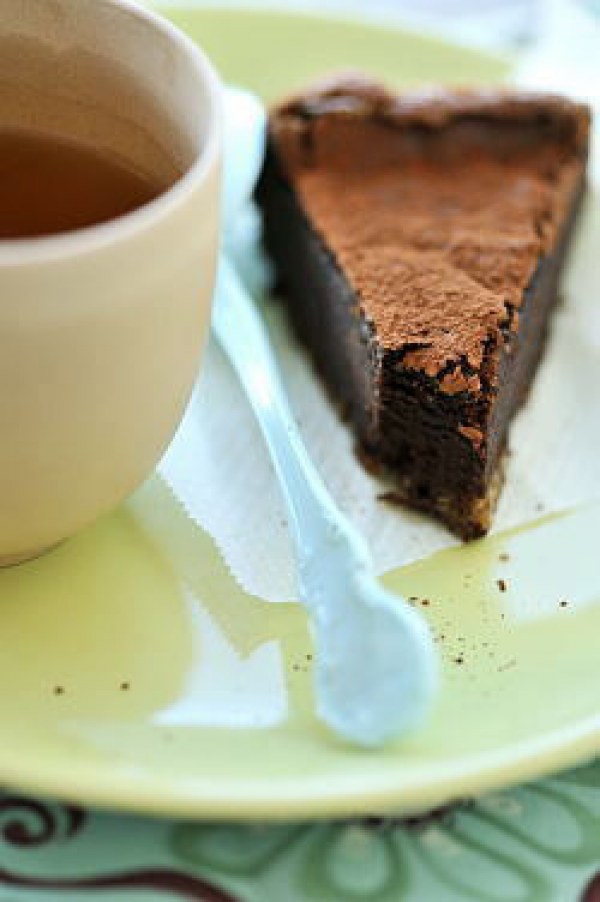 Gâteau au chocolat et aux noix