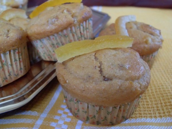 Muffins à l’orange confite et Grand-Marnier (Végétalien) 