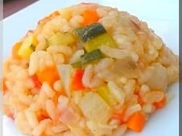 Risotto aux 3 légumes
