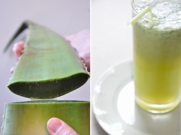 Smoothie à l'aloé Vera