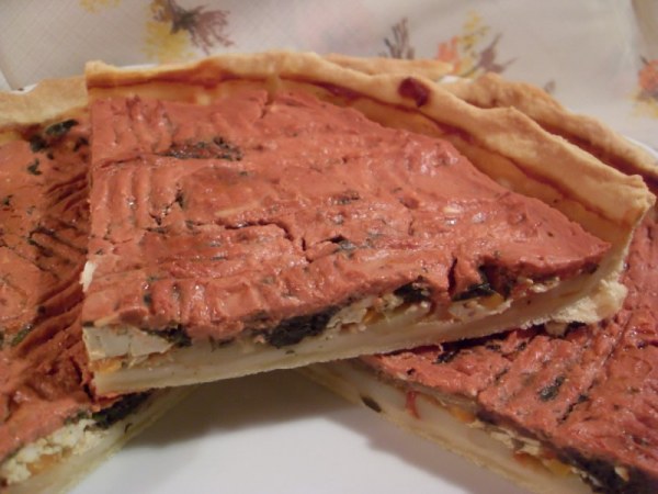 Tarte aux blettes et au tofu