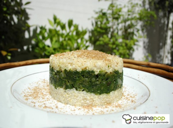 Timbale bianco-verde